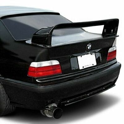 Forged LA Fiberglass Tall Rear Wing Unpainted LTW Style For BMW M3 94-98