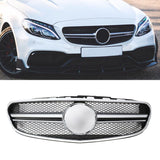 Fit Mercedes Benz W205 C200 C300 C400 2015-18 AMG Style Front Grille 2058880023