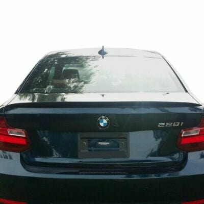 Forged LA Flush Mount Rear Lip Spoiler Unpainted Euro Style For BMW 230i 17-21