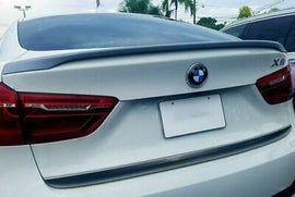 Forged LA Flush Mount Rear Trunk Lip Spoiler Unpainted Werks Style For BMW X6 15-19 Euro