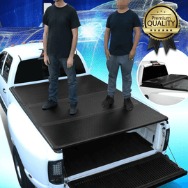 Forged LA For 05-11 Dakota 06-08 Raider 6.5FT Short Bed Hard Solid Tri-Fold Tonneau Cover