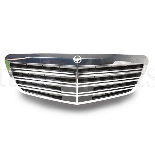 Forged LA For 2010-2013 Mercedes Benz S400 S350 W221 Front Hood Grille S63 Style Chrome