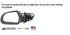 KarParts360 For Audi A5 Quattro/S5 Mirror 2008-2011 Driver Side Power Folding AU1320108