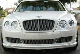 Forged LA For Bentley Flying Spur 05-08 Front Bumper Lip Spoiler Wald Style Carbon Fiber