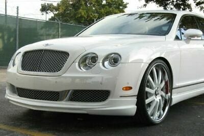 Forged LA For Bentley Flying Spur 05-08 Front Bumper Lip Spoiler Wald Style Fiberglass