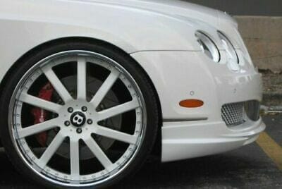 Forged LA For Bentley Flying Spur 05-08 Front Bumper Lip Spoiler Wald Style Fiberglass