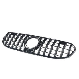 Forged LA FOR BENZ 2020 2021 GLC COUPE X253 GLC43 AMG GT R BLACK GRILLE W/CAMERA PLACE