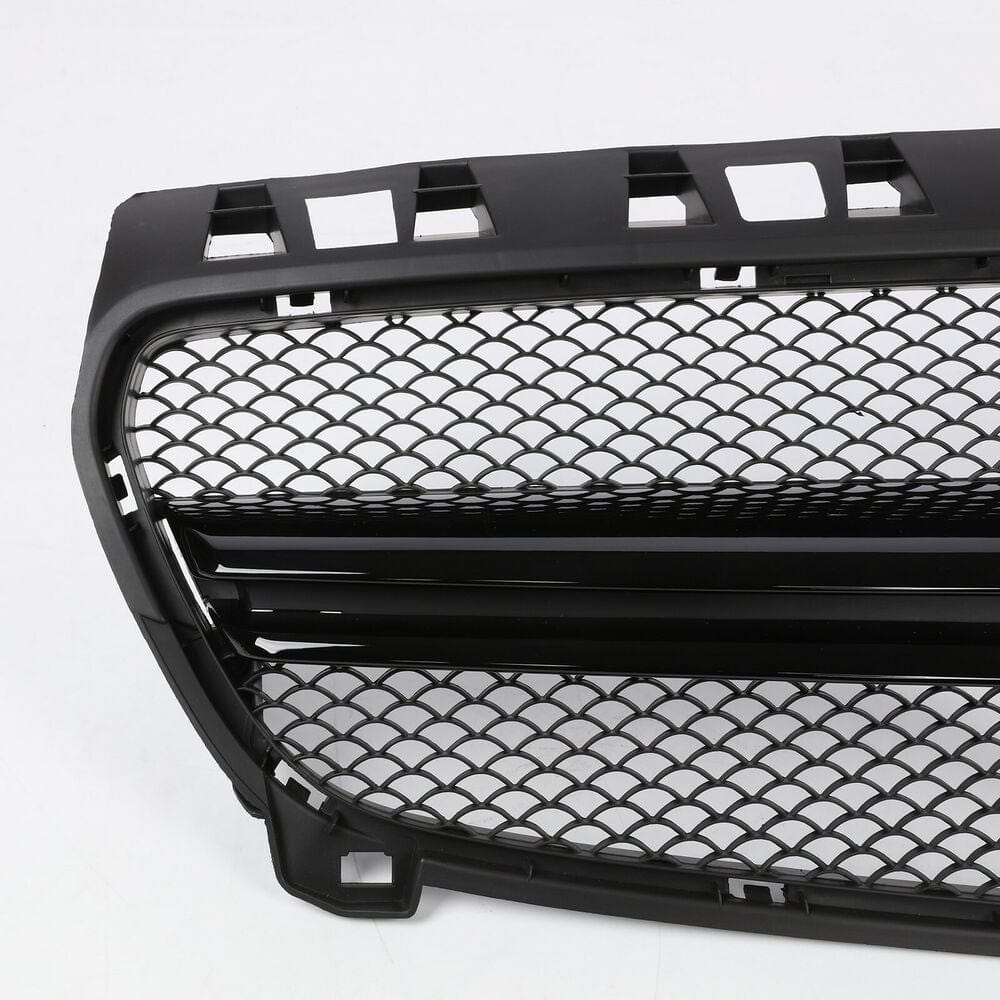 Forged LA For Mercedes Benz A-Class W176 A180 A200 A45 AMG Gloss Black Front Bumper Grille