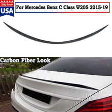 Load image into Gallery viewer, Forged LA For Mercedes Benz C Class W205 2015-19 Carbon Painted Rear Trunk C63 AMG Spoiler