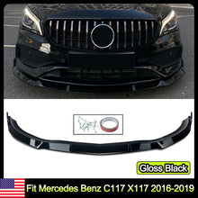 Load image into Gallery viewer, Forged LA For Mercedes Benz C117 X117 W117 2016-19 LCL AMG Style Front Bumper Splitter Lip