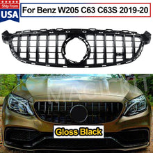 Load image into Gallery viewer, Forged LA For Mercedes Benz W205 C63 C63S AMG 2019 2020 Only Front Grille GTR Pan Americana