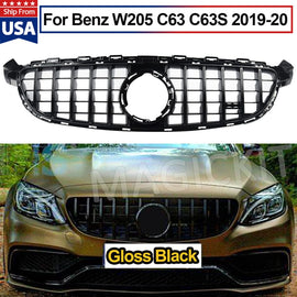 Forged LA For Mercedes Benz W205 C63 C63S AMG 2019 2020 Only Front Grille GTR Pan Americana