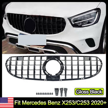 Load image into Gallery viewer, Forged LA For Mercedes Benz W253/X253 2020+ Front Bumper Hood Grille GT Style Gloss Black