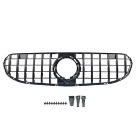 Forged LA For Mercedes Benz W253/X253 2020+ Front Bumper Hood Grille GT Style Gloss Black