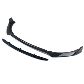 Forged LA FOR MERCEDES C257 CLS CLASS 2018-ONWARDS GLOSSY BLACK FRONT BUMPER LIP SPLITTER