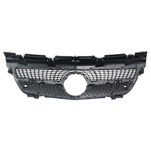Load image into Gallery viewer, Forged LA For Mercedes R172 SLK350 SLK55 AMG 2011-15 Silver Diamond Upper Grill+Lower Mesh