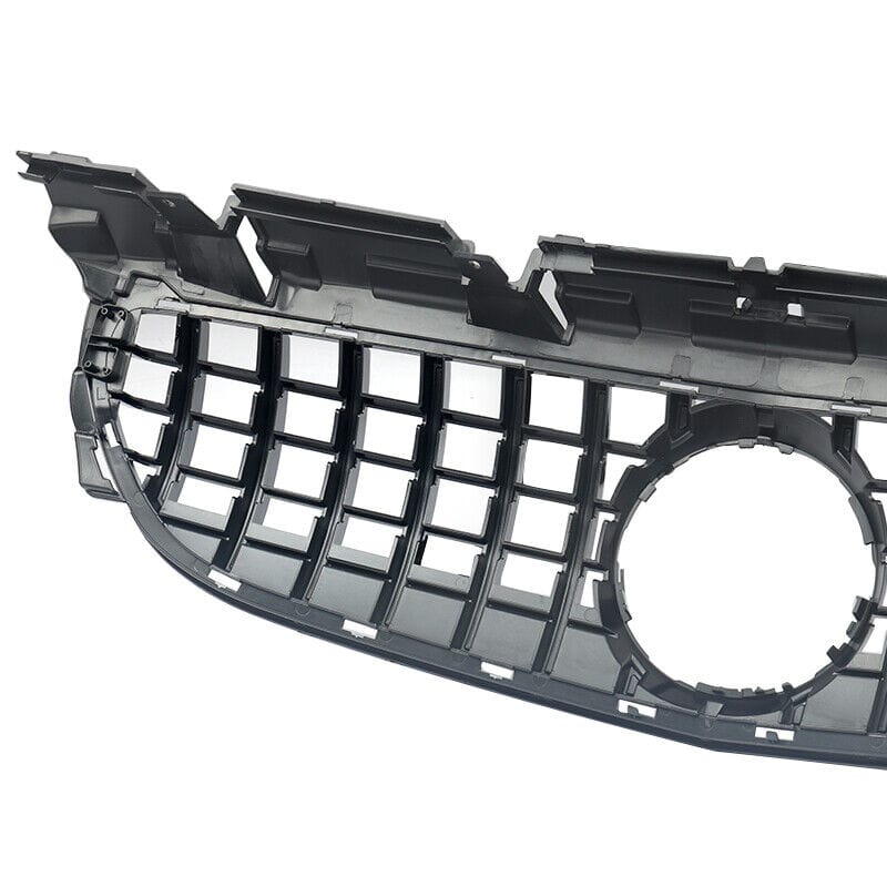 Forged LA For Mercedes SLK R172 Grille Panamericana GT AMG Look Grill Gloss Black 16-19 US