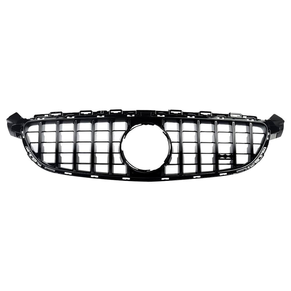 Forged LA For Mercedes W205 C205 C63 AMG 15-18 Glossy Black GT R Style Panamericana Grille