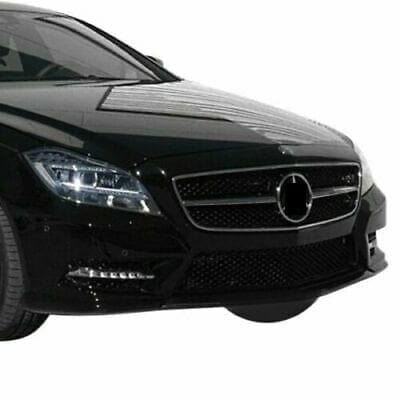 Forged LA Front Bumper Center Lip Spoiler Sport Style For Mercedes-Benz CLS500 11-18