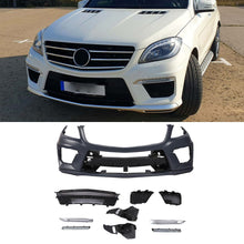 Load image into Gallery viewer, Forged LA Front Bumper For Mercedes Benz W166 ML350 ML550 2012-14 w/AMG Styling Pkg w/DRLs