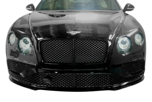 Forged LA Front Bumper Spoiler Speed Style Fiberglass Front For Bentley Continental 16-17
