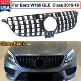 Front Hood Bumper Grille For 2016-2018 Mercedes Benz GLE C292 W166 GLE350 GLE400