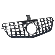Load image into Gallery viewer, Forged LA Front Hood Grille Grill For Mercedes-Benz W212 2009-2013 Gloss Black GT R Style