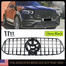 Load image into Gallery viewer, Forged LA Front Racing Grills For Mercedes-Benz W167 GLE-Class 2020 2021 GTR Black Deluxe