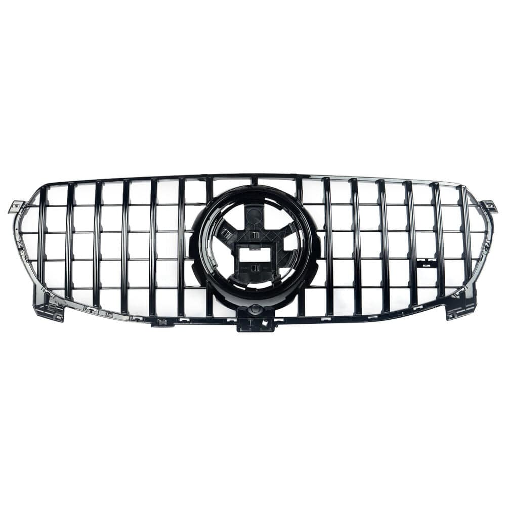Forged LA Front Racing Upper Grilles For Mercedes-Benz W167 GLE-Class 2020-22 Gloss Black