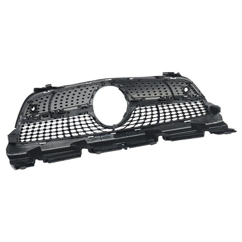 Forged LA Front Upper + Lower Grille Diamond Style For Mercedes Benz R172 SLK-CLASS 12-16