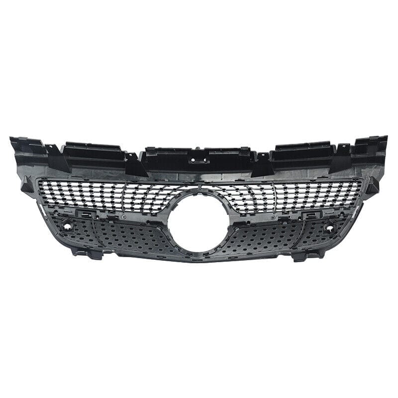 Forged LA Front Upper + Lower Grille Diamond Style For Mercedes Benz R172 SLK-CLASS 12-16