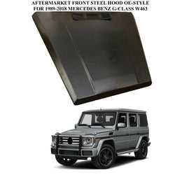 Forged LA G500 G550 G55 G63 G65 Hood Front G-Class W463 G-Wagon Replacement Steel Metal