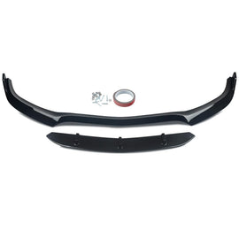 Forged LA GLOSS BLACK FOR MERCEDES W205 C63 & C63S AMG FRONT BUMPER LIP SPLITTER 15-20