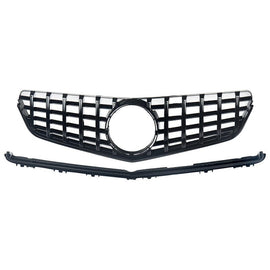 Davesautoacc.com Gloss Black GT R Grille For Benz E Class 2010-13 C207 Coupe A207 E250 E350 E500