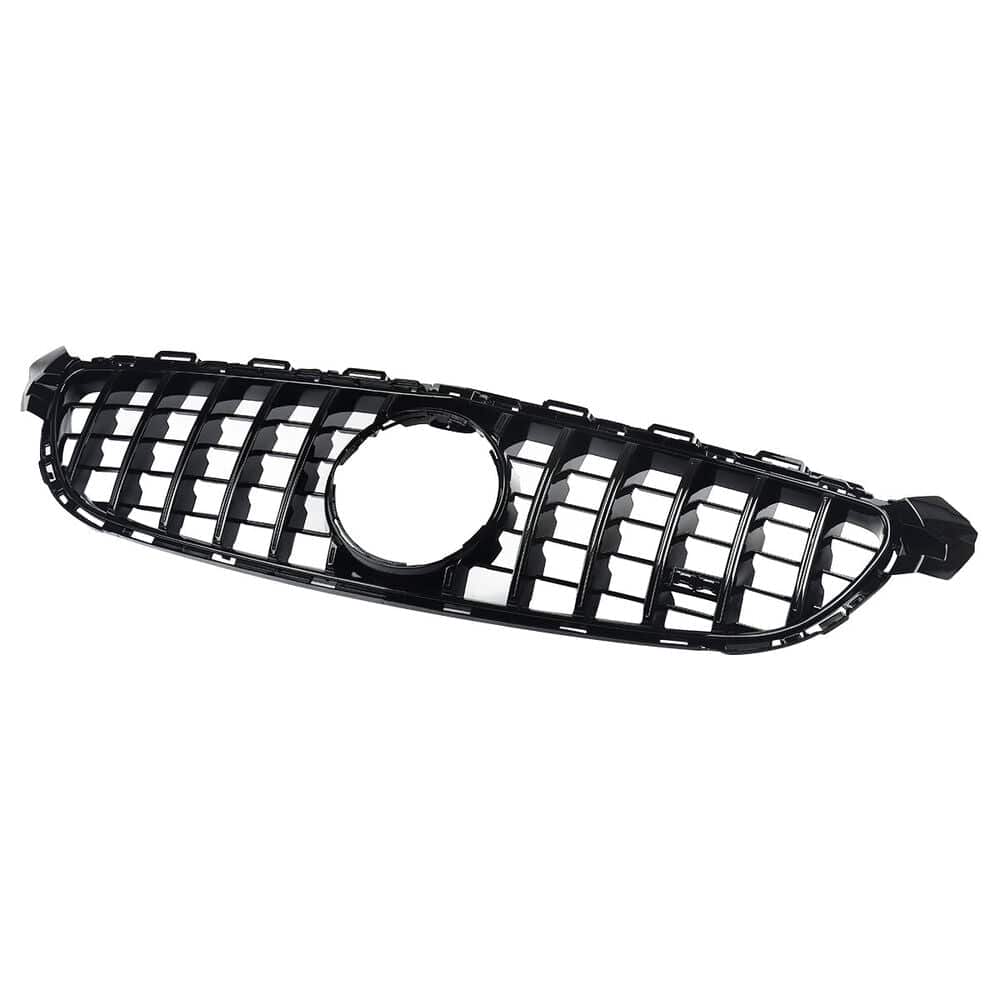 Forged LA Gloss Black GT Style Front Grille For Mercedes Benz C-Class W205 C63 2014-2018