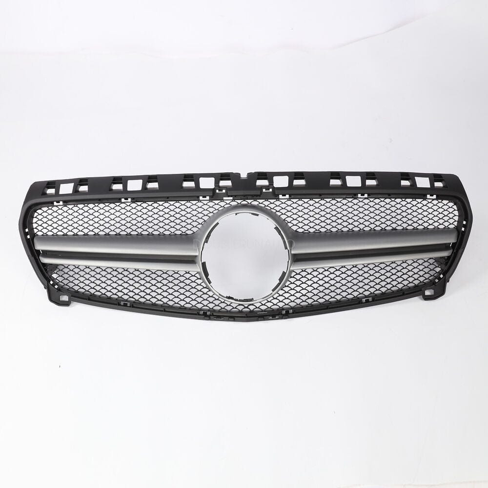 Forged LA grille grill ABS Silver For Mercedes W176 A200 A180 2013-15