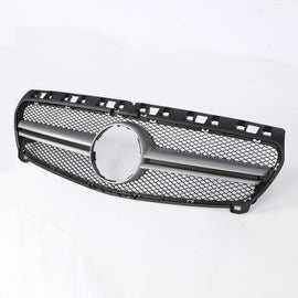 Forged LA grille grill ABS Silver For Mercedes W176 A200 A180 2013-15