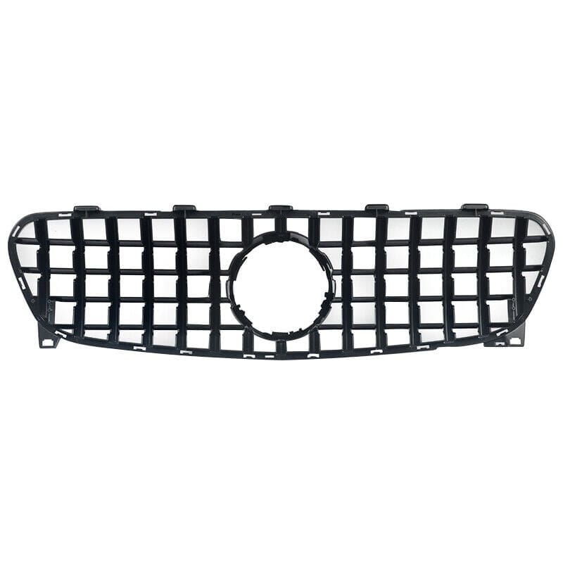 Forged LA GT Look Front Bumper Hood Grille For Mercedes-Benz X156 GLA-Class 2018-2021 BLK