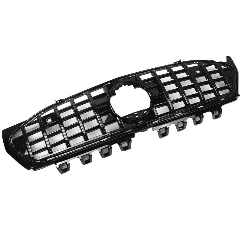 Forged LA GT Panamericana Upper Hood Grille For Mercedes CLA W118 X118 2020 Gloss Black