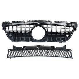 Forged LA GT R Front Upper & Lower Grille For 2012-2016 Mercedes Benz R172 SLK200 SLK300