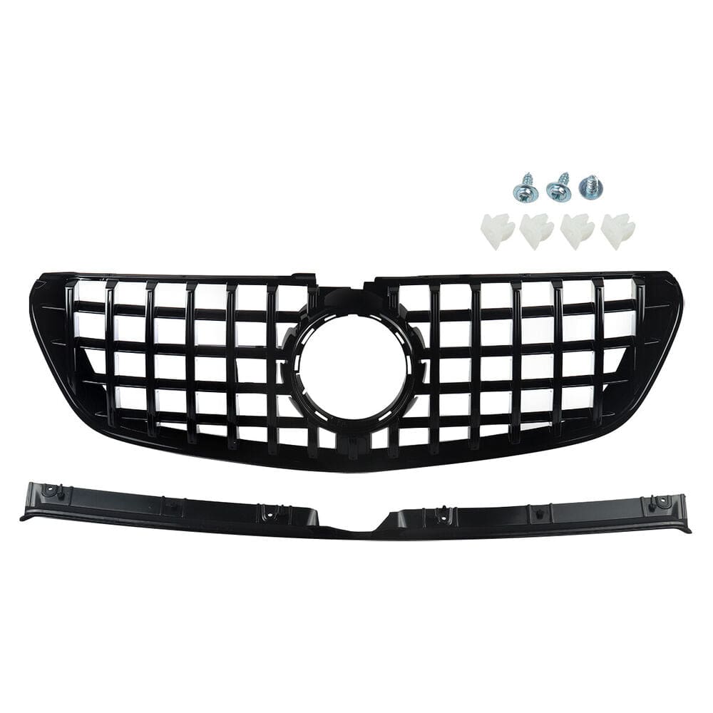 Forged LA GT Style Front Bumper Painted Grille For Mercedes-Benz V-Class W447 2014-2018