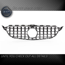 Load image into Gallery viewer, Forged LA GTR Style Grille FOR Mercedes Benz W205 C-CLASS 2015-2018 Chrome Black W/ Camera