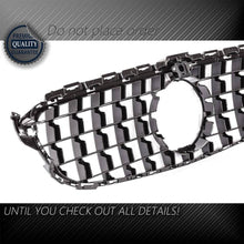 Load image into Gallery viewer, Forged LA GTR Style Grille FOR Mercedes Benz W205 C-CLASS 2015-2018 Chrome Black W/ Camera