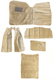 Forged LA Jeep Wrangler YJ 1976-1995 YJ CJ7 Interior Carpet Rug Mat Kit 6pcs Honey (Spice)