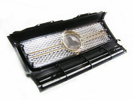 Forged LA Mercedes Benz G Class W463 90-15 G63/G65 Style Front Grille Black NO EMBLEM!