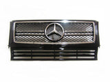 Mercedes Benz G Class W463 90-15 G63/G65 Style Front Grille Black NO EMBLEM!
