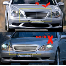 Load image into Gallery viewer, Forged LA NEW Front Grille For 2003-06 Mercedes Benz S-Class Chrome Black S 430 S 500 S55