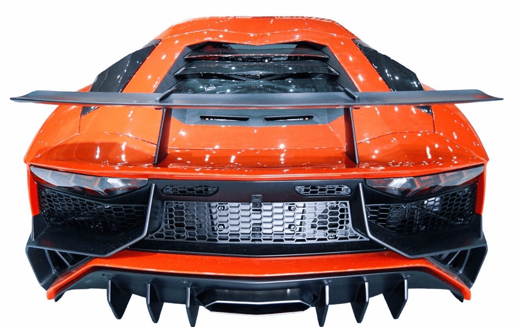Davesautoacc.com OE-Style Forged Carbon Rear Bumper Diffuser Wing For Lamborghini Aventador LP700