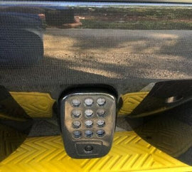 Forged LA Rear Fog Light Cover (with Camera)Ferrari 488 GTB , Spider & Pista