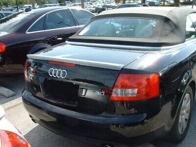 Forged LA Rear Lip Spoiler Custom Style For Audi A4 2003-2006